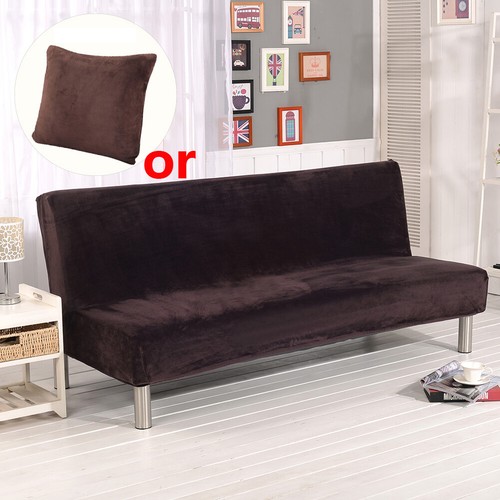 Velvet futon cover armless - velvet,