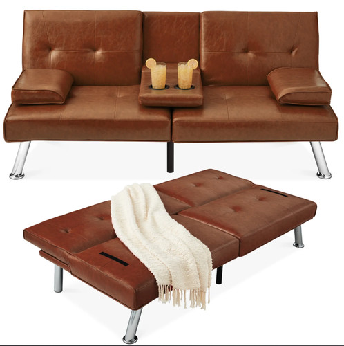 Faux leather upholstered - faux,