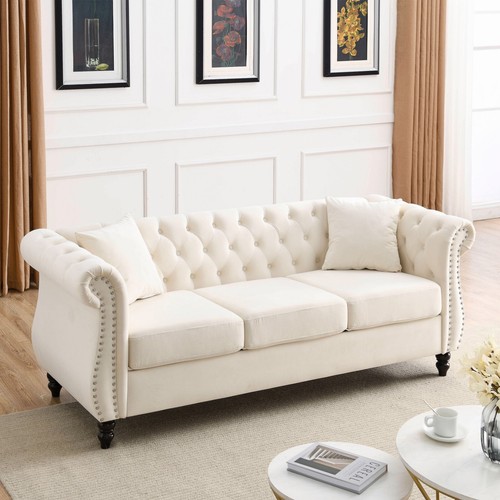 Seater chesterfield velvet - 3,