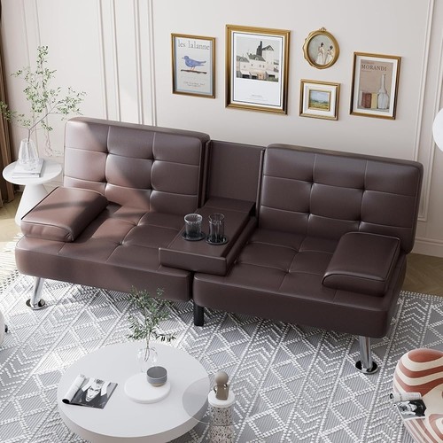Convertible futon sofa bed - futon,