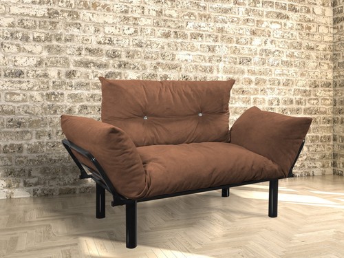 Adali futon loveseat metal - adali,