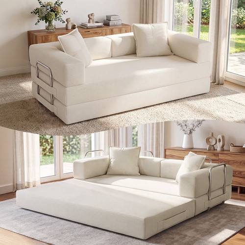 Convertible sofa bed - 78",
