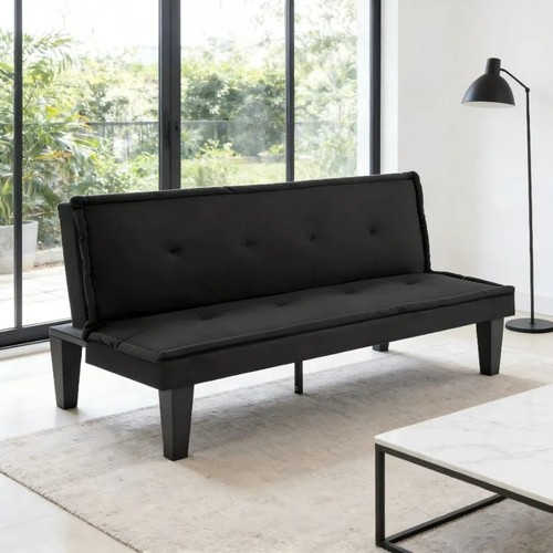 Futon sofa bed - 63", convertible