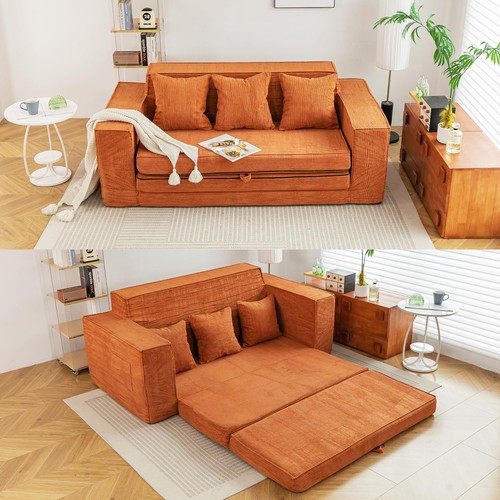 Convertible futon sofa - 76",